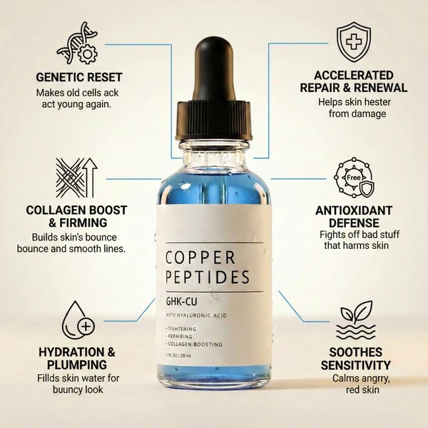 GHK-Cu Copper Peptides Serum